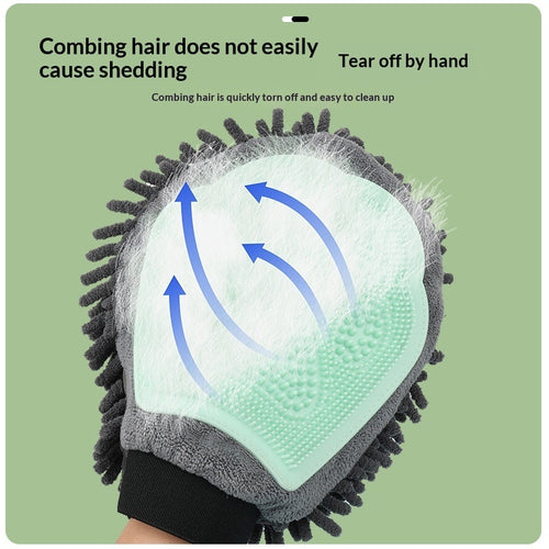 Pet Bath Dual-Sided Cleaning Massage Brush